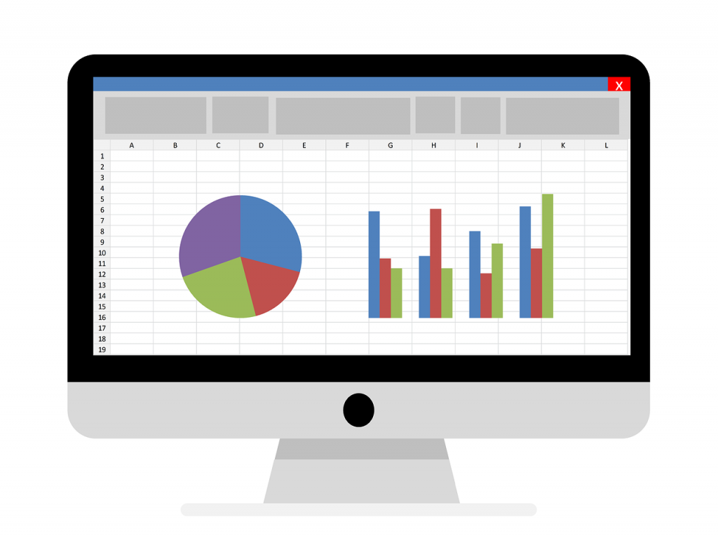 écran représentant Excel