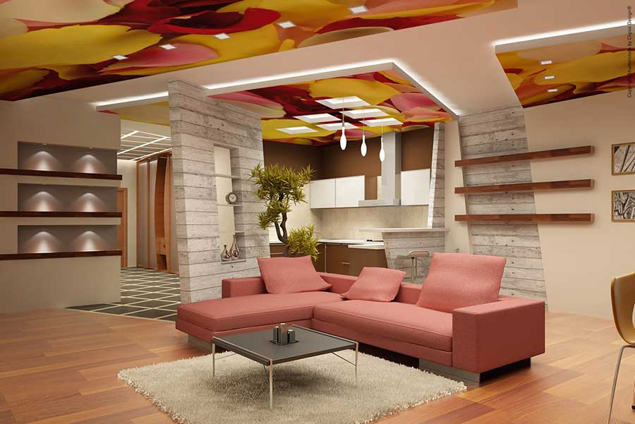 À la découverte de la toile imprimée pour mur et plafond