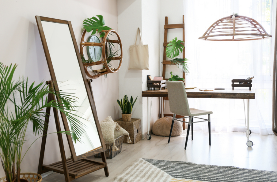 décorer salon avec plantes